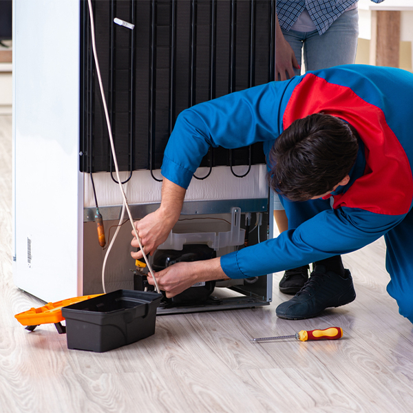 how much do you charge for refrigerator repair services in Sibley